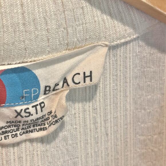 Free People Beach Cream Midi Length Aster Dress - size XS - Picture 4 of 7